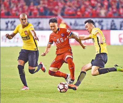 包含重庆力帆战平对手，保持稳定的词条