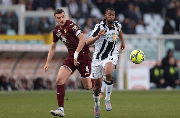 都灵主场战胜乌迪内斯，结束不胜